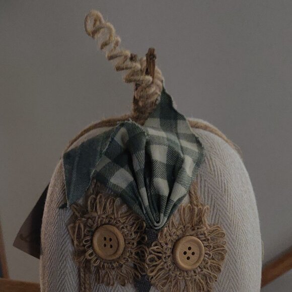 Lightweight Cloth Owl 10" x 7" - Picture 2 of 3